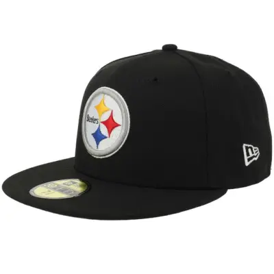 New Era - NFL Svart fitted Keps - Hatstore Exclusive x Pittsburgh Steelers 59FIFTY Black Fitted @ Hatstore