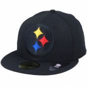 New Era - NFL Svart fitted Keps - Pittsburgh Steelers Elements 2.0 Black Fitted @ Hatstore