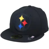 New Era - NFL Svart fitted Keps - Pittsburgh Steelers Elements 2.0 Black Fitted @ Hatstore