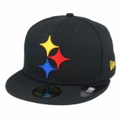 New Era - NFL Svart fitted Keps - Pittsburgh Steelers Tonal 59Fifty OTC Black Fitted @ Hatstore