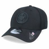 New Era - NFL Svart flexfit Keps - Pittsburgh Steelers NFL 39Thirty Black/Black Flexfit @ Hatstore