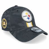 New Era - NFL Svart flexfit Keps - Pittsburgh Steelers NFL24 Sideline 39THIRTY Black Flexfit @ Hatstore