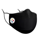 New Era - NFL Svart Mask - Pittsburgh Steelers 1-Pack Black Face Mask @ Hatstore