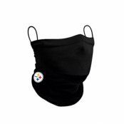 New Era - NFL Svart Mask - Pittsburgh Steelers 1-Pack Black Neck Gaiter @ Hatstore