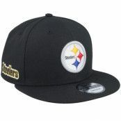 New Era - NFL Svart snapback Keps - Pittsburgh Steelers 9FIFTY Black Snapback @ Hatstore