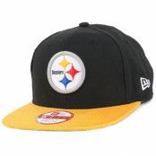 New Era - NFL Svart snapback Keps - Pittsburgh Steelers NFL Sideline 9Fifty Snapback @ Hatstore