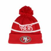 New Era - NFL Röd pom Beanie - San Francisco 49ers Otc NFL Jake Red Pom @ Hatstore