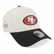 New Era - NFL Beige adjustable Keps - San Francisco 49ers NFL Stone/Black A-frame Adjustable @ Hatstore