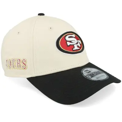 New Era - NFL Beige adjustable Keps - San Francisco 49ers NFL Wordmark 9FORTY Light Terracotta/Black Adjustable @ Hatstore