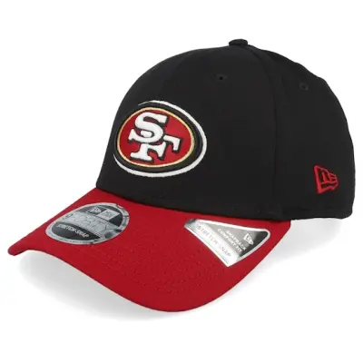 New Era - NFL Röd adjustable Keps - San Francisco 49ers NFL 9FORTY Black/Red Adjustable @ Hatstore