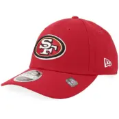 New Era - NFL Röd adjustable Keps - San Francisco 49ers NFL Team 9FORTY M-crown Adjustable @ Hatstore