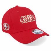 New Era - NFL Röd adjustable Keps - San Francisco 49ers Team Wordmark 9FIFTY Scarlet Adjustable @ Hatstore