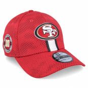 New Era - NFL Röd flexfit Keps - San Francisco 49ers Nfl24 Sideline 39THIRTY Red Flexfit @ Hatstore