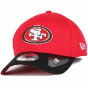 New Era - NFL Röd flexfit Keps - San Francisco 49ers Team Melton 39Thirty Flexfit @ Hatstore