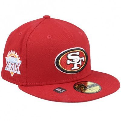 New Era - NFL Röd fitted Keps - San Francisco 49ers NFL Patch Up 59FIFTY Red Fitted @ Hatstore