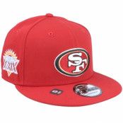 New Era - NFL Röd snapback Keps - San Francisco 49ers NFL Patch Up 9FIFTY Red Snapback @ Hatstore