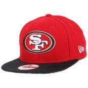 New Era - NFL Röd snapback Keps - San Francisco 49ers NFL Sideline 9Fifty Snapback @ Hatstore