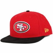 New Era - NFL Röd snapback Keps - San Francisco 49ers Suede Vize 9Fifty Snapback @ Hatstore