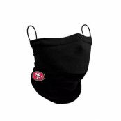 New Era - NFL Svart Mask - San Francisco 49ers 1-Pack Black Neck Gaiter @ Hatstore