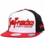 New Era - NFL Svart snapback Keps - San Francisco 49ers Seasonal Script 9Fifty Snapback @ Hatstore