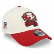 New Era - NFL Vit flexfit Keps - San Francisco 49ers NFL22 Sideline 39THIRTY White/Red Flexfit @ Hatstore