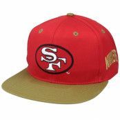 Twins Enterprise - NFL Röd snapback Keps - San Francisco 49ers Base Two Tone NFL Vintage Snapback @ Hatstore