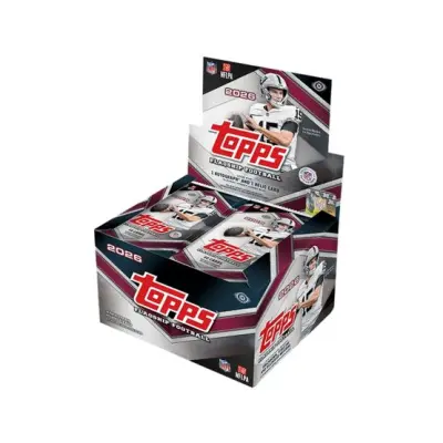 Topps - Svart Trading Cards - NFL Flagship Football 2026 Jumbo Box - 10 Packs (400 Cards) @ Hatstore
