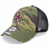 47 Brand - NHL Camo trucker Keps - Arizona Coyotes NHL Camo Branson Mvp Camo/Black Trucker @ Hatstore