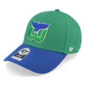 47 Brand - NHL Grön adjustable Keps - Hartford Whalers Two Tone Mvp Green/Blue Adjustable @ Hatstore