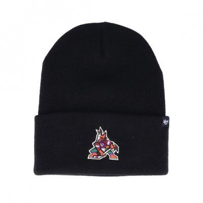 47 Brand - NHL Svart cuff Beanie - Arizona Coyotes Haymaker Black Cuff @ Hatstore