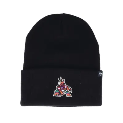 47 Brand - NHL Svart cuff Beanie - Arizona Coyotes Haymaker Black Cuff @ Hatstore