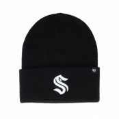 47 Brand - NHL Svart cuff Beanie - Seattle Kraken NHL Haymaker Black Cuff @ Hatstore