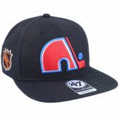 47 Brand - NHL Svart snapback Keps - Hatstore Exclusive x Quebec Nordiques Captain NHL Classic Snapback @ Hatstore