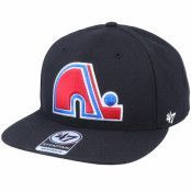 47 Brand - NHL Svart snapback Keps - Hatstore Exclusive x Quebec Nordiques Captain No Shot Vintage Black Snapback @ Hatstore