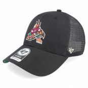 47 Brand - NHL Svart trucker Keps - Arizona Coyotes Branson Mvp Black Trucker @ Hatstore