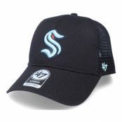 47 Brand - NHL Svart trucker Keps - Seattle Kraken NHL MVP Black Trucker @ Hatstore