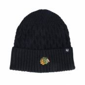 47 Brand - Svart cuff Beanie - NHL Drumcliffe 47 Knit Cbl Black Cuff @ Hatstore