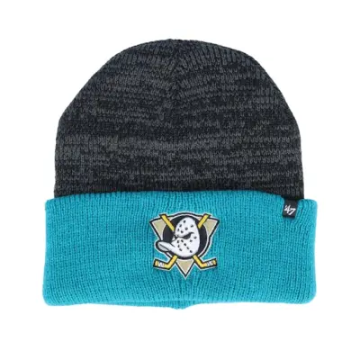 47 Brand - Svart cuff Beanie - NHL Two Tone Brain Freeze Cuff @ Hatstore