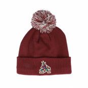 Adidas - NHL Röd pom Beanie - Arizona Coyotes NHL Cuff Beanie Burgundy Pom @ Hatstore