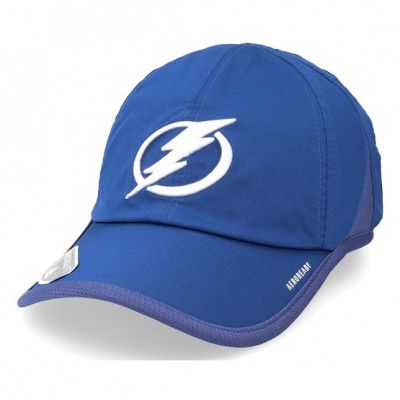 Adidas - NHL Svart unconstructed Keps - Tampa Bay Lightning NHL Superlite Cap Dark Blue Dad Cap @ Hatstore