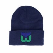 American Needle - NHL Blå cuff Beanie - Hartford Whalers Knit NHL Navy Cuff @ Hatstore