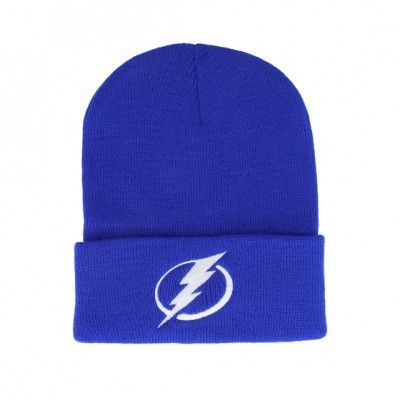 American Needle - NHL Blå cuff Beanie - Tampa Bay Lightning  Knit NHL Royal Cuff @ Hatstore
