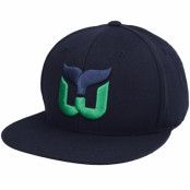 American Needle - NHL Blå Keps - Hartford Whalers Hartfort Whalers Archive 400 Navy Snapback @ Hatstore