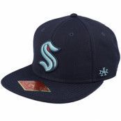 American Needle - NHL Blå snapback Keps - Seattle Kraken 400 Series Navy Snapback @ Hatstore