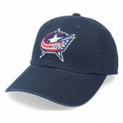 American Needle - NHL Blå unconstructed Keps - Colorado Blue Line Navy Dad Cap @ Hatstore