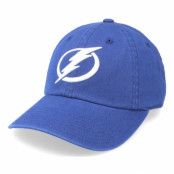 American Needle - NHL Blå unconstructed Keps - Tampa Bay Lightning Blue Line Royal Dad Cap @ Hatstore