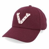 American Needle - NHL Röd unconstructed Keps - Vancouver Millionaires NHL Archive Legend Maroon Dad Cap @ Hatstore