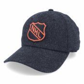 American Needle - NHL Svart unconstructed Keps - NHL Archive Legend Black Dad Cap @ Hatstore