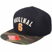 American Needle - Svart snapback Keps - NHL Orginal 6 Sundown Black Camo Snapback @ Hatstore