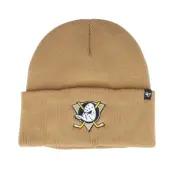47 Brand - NHL Beige cuff Beanie - Anaheim Ducks MLB Haymaker Camel Cuff @ Hatstore
